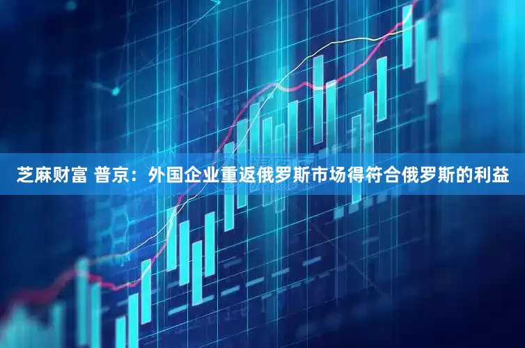 芝麻财富 普京：外国企业重返俄罗斯市场得符合俄罗斯的利益